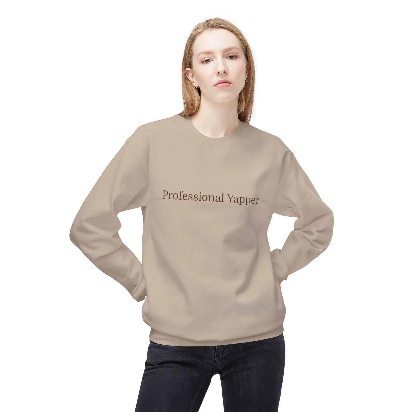 PROFESSIONAL YAPPER CREWNECK