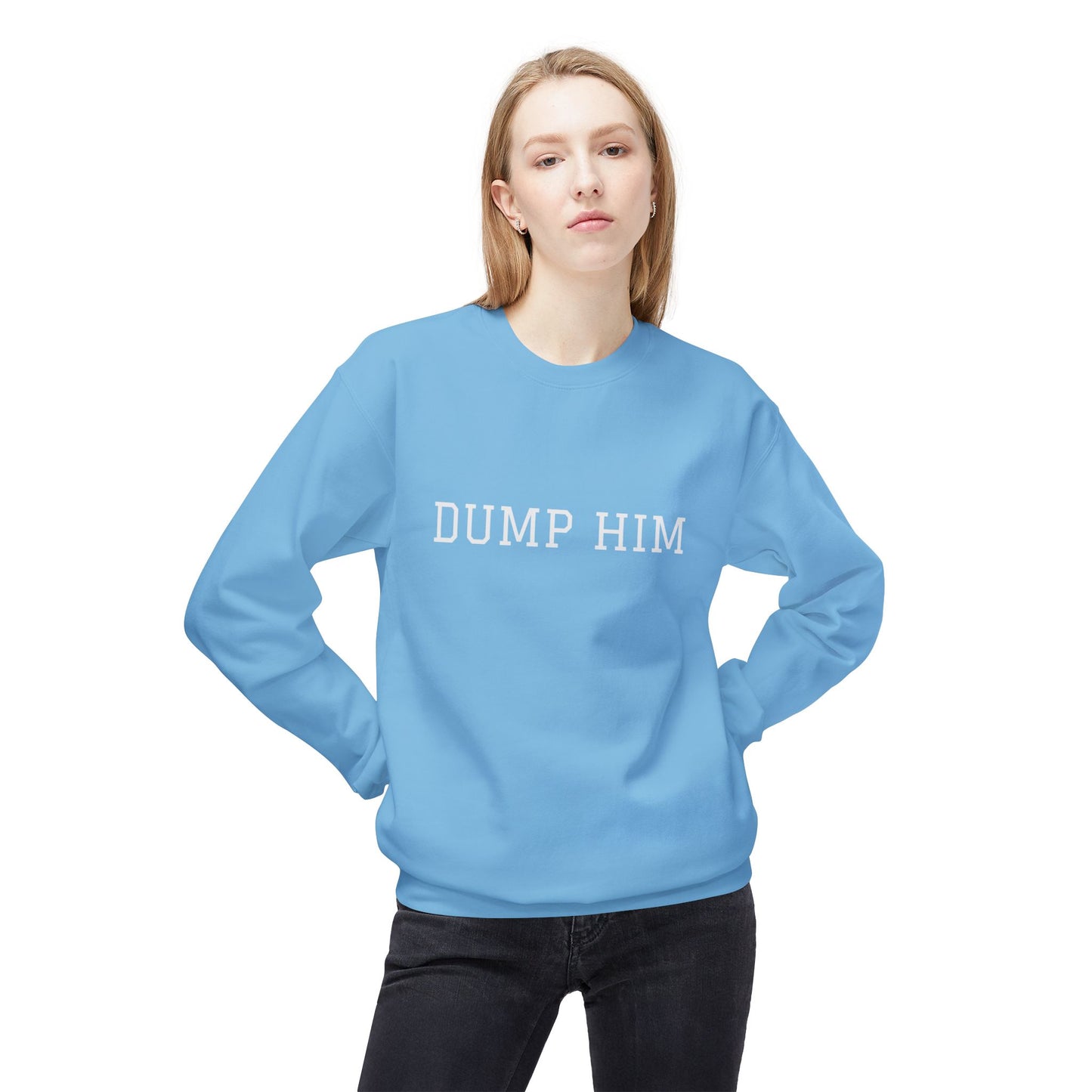 DUMP HIM CREWNECK
