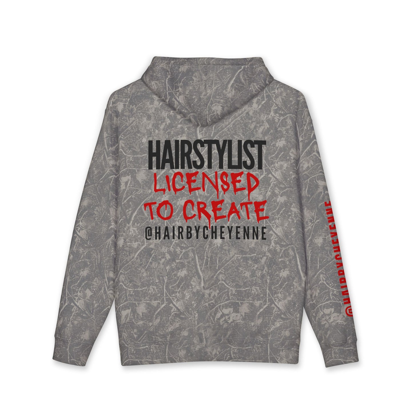 LICENSED TO CREATE (@HAIRBYCHEYENNE) hoodie